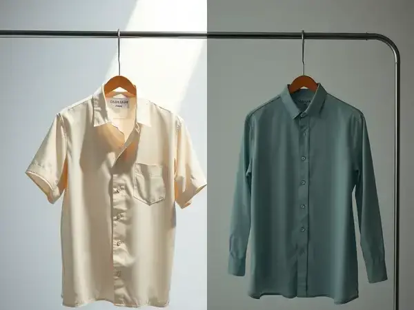 シルクシャツ Before