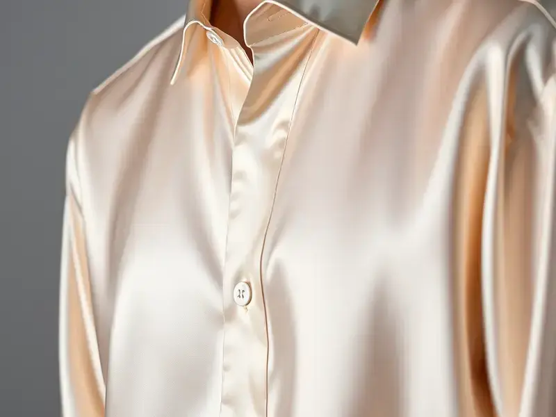 シルクシャツ After