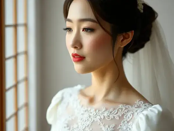 ウエディングドレス Before