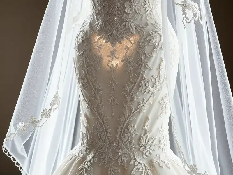 ウエディングドレス After