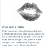 Erika Lust a review couple of secrets